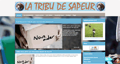 Desktop Screenshot of latribudesapeur.com